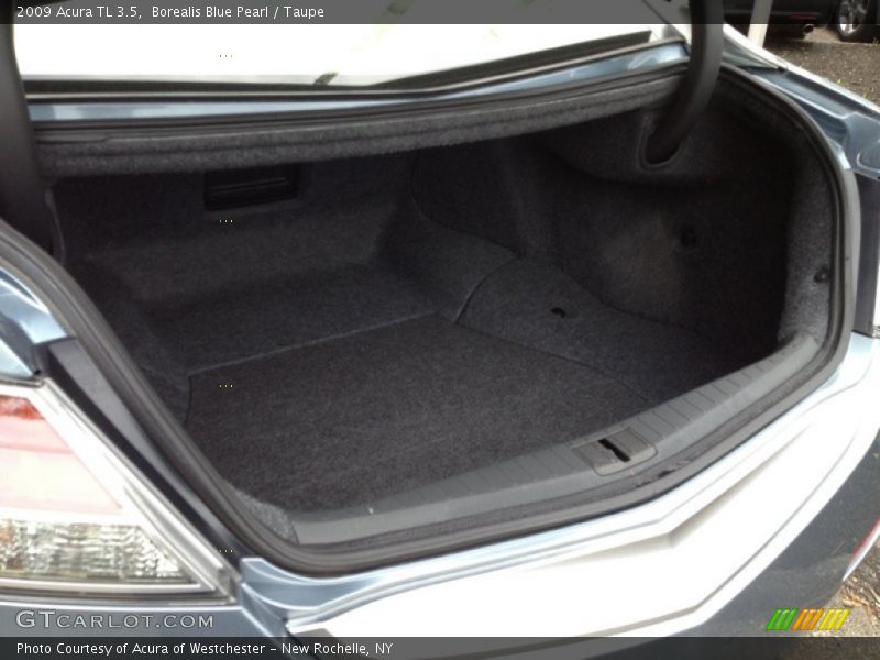 Borealis Blue Pearl / Taupe 2009 Acura TL 3.5