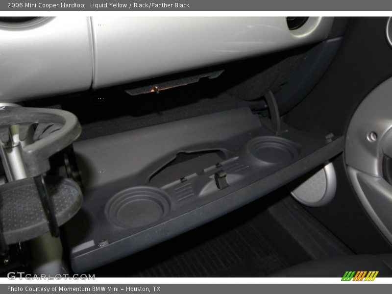 Liquid Yellow / Black/Panther Black 2006 Mini Cooper Hardtop