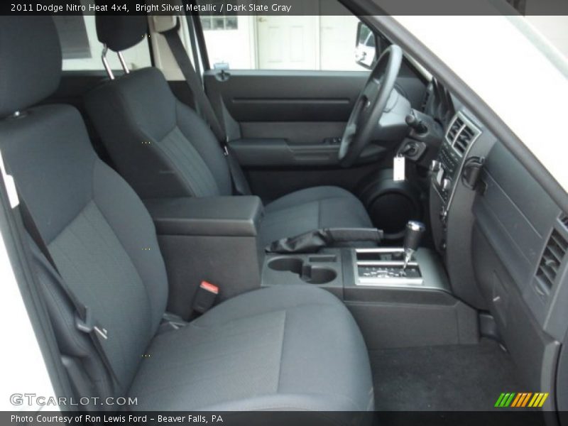 Bright Silver Metallic / Dark Slate Gray 2011 Dodge Nitro Heat 4x4