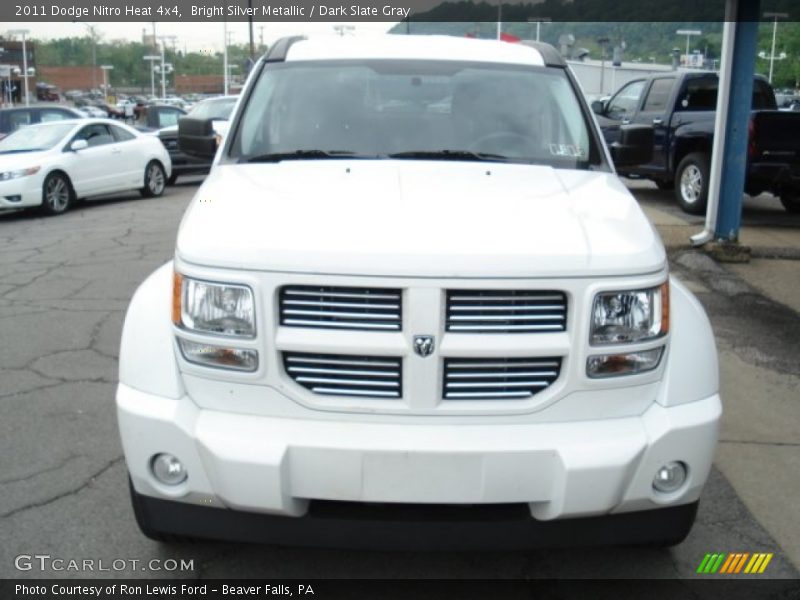 Bright Silver Metallic / Dark Slate Gray 2011 Dodge Nitro Heat 4x4