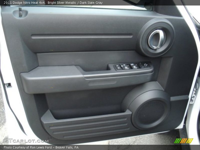Bright Silver Metallic / Dark Slate Gray 2011 Dodge Nitro Heat 4x4