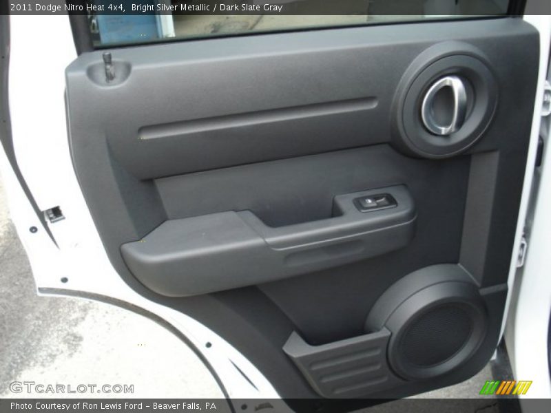 Bright Silver Metallic / Dark Slate Gray 2011 Dodge Nitro Heat 4x4