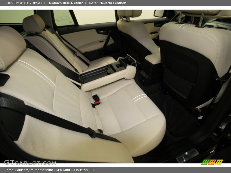 Monaco Blue Metallic / Oyster Nevada Leather 2009 BMW X3 xDrive30i