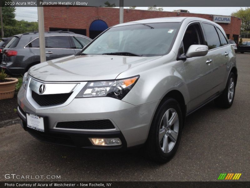 Palladium Metallic / Ebony 2010 Acura MDX