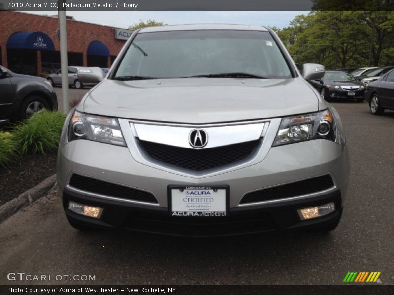 Palladium Metallic / Ebony 2010 Acura MDX