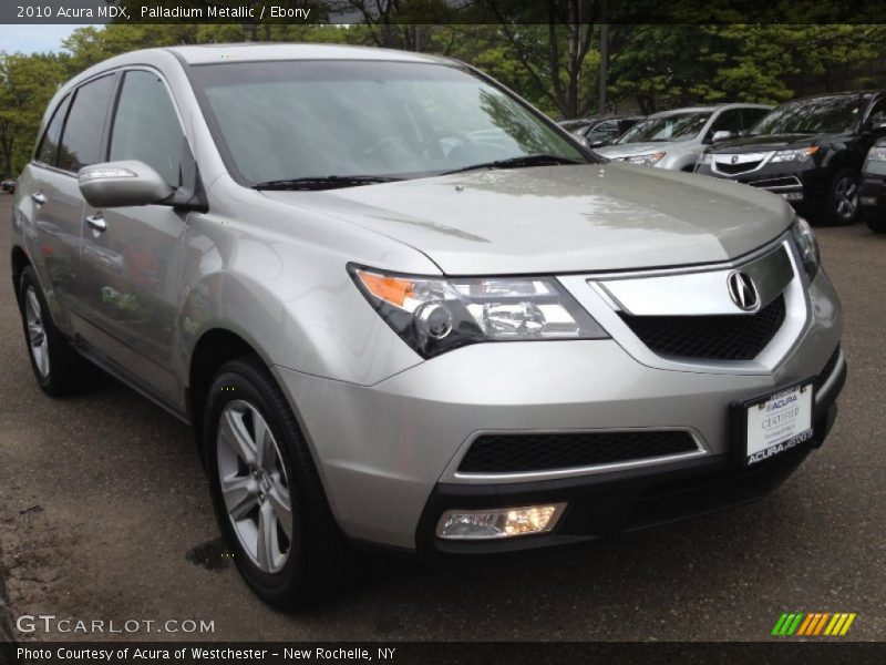 Palladium Metallic / Ebony 2010 Acura MDX