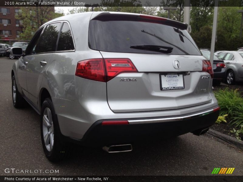 Palladium Metallic / Ebony 2010 Acura MDX