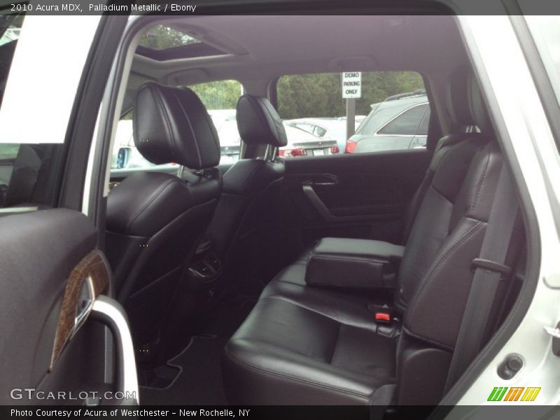 Palladium Metallic / Ebony 2010 Acura MDX
