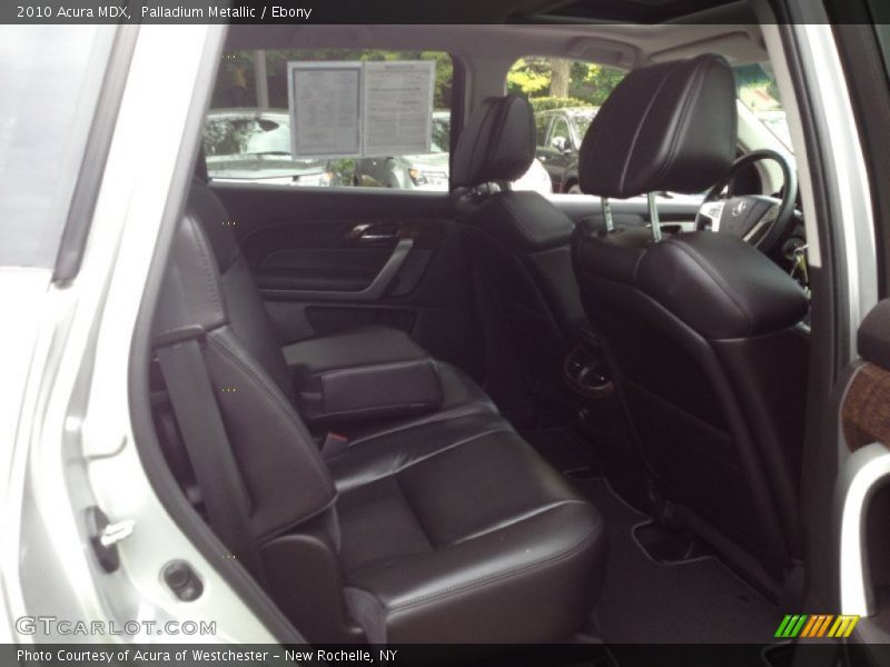 Palladium Metallic / Ebony 2010 Acura MDX