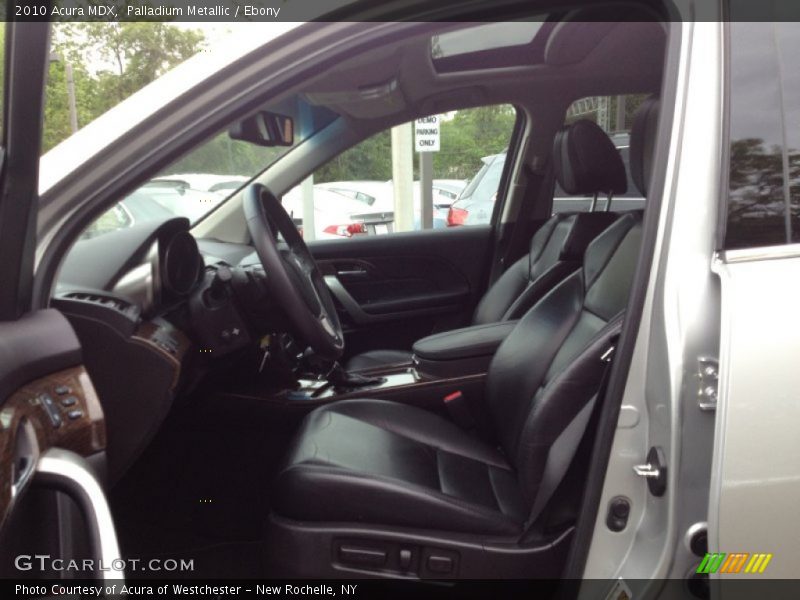 Palladium Metallic / Ebony 2010 Acura MDX