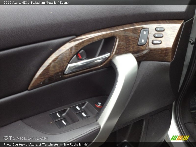 Palladium Metallic / Ebony 2010 Acura MDX