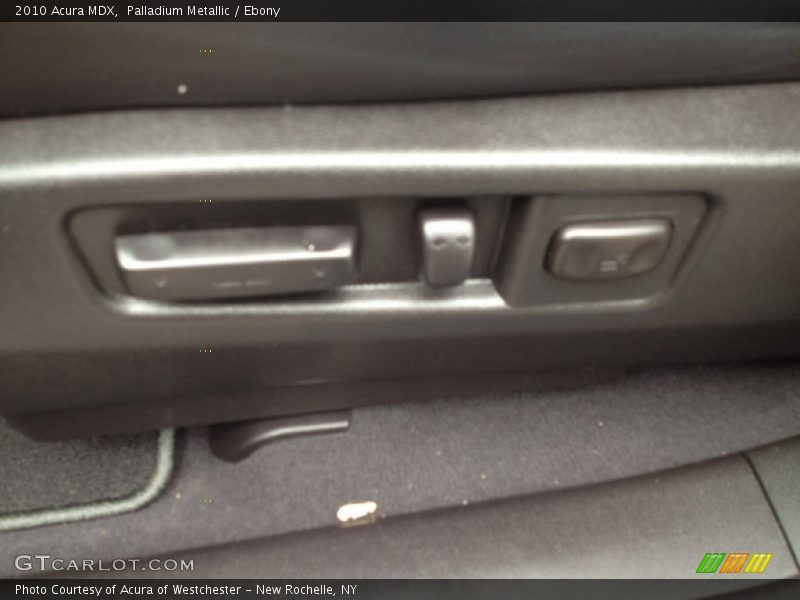 Palladium Metallic / Ebony 2010 Acura MDX