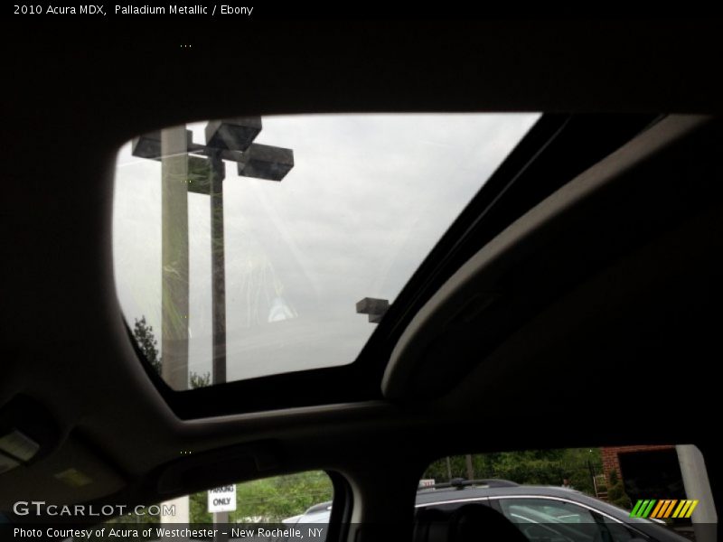 Palladium Metallic / Ebony 2010 Acura MDX