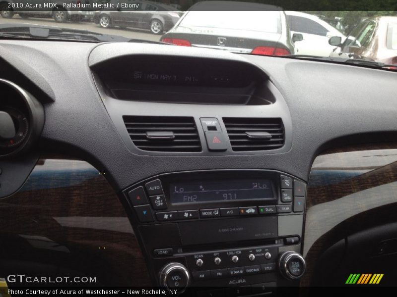 Palladium Metallic / Ebony 2010 Acura MDX