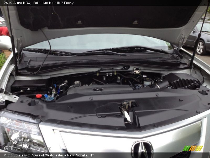 Palladium Metallic / Ebony 2010 Acura MDX
