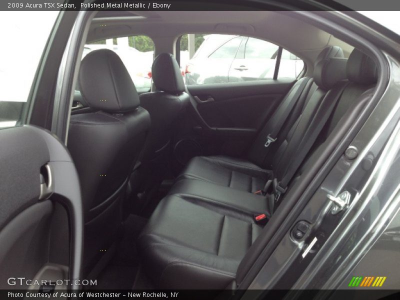 Polished Metal Metallic / Ebony 2009 Acura TSX Sedan