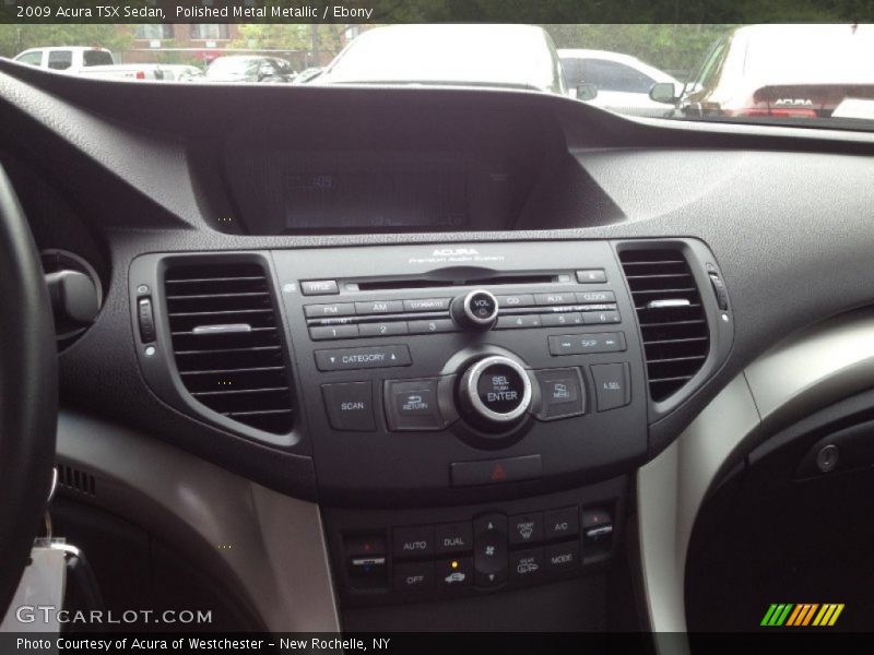 Polished Metal Metallic / Ebony 2009 Acura TSX Sedan