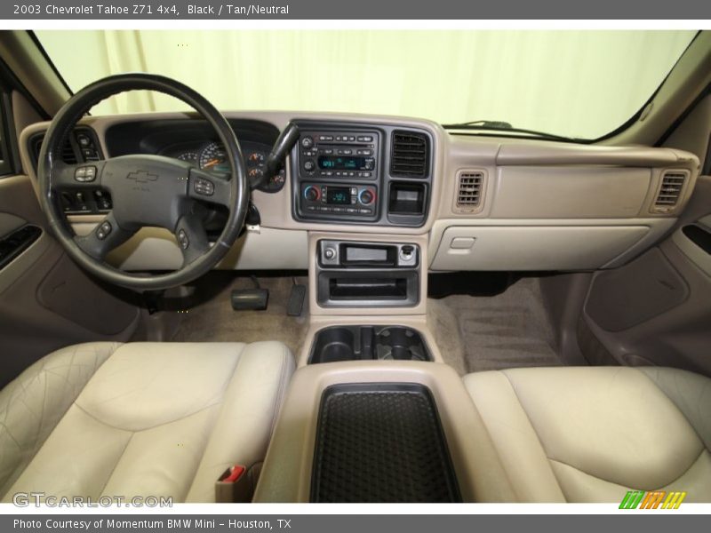 Black / Tan/Neutral 2003 Chevrolet Tahoe Z71 4x4