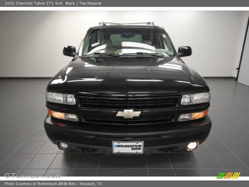 Black / Tan/Neutral 2003 Chevrolet Tahoe Z71 4x4