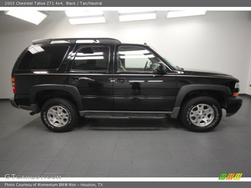Black / Tan/Neutral 2003 Chevrolet Tahoe Z71 4x4