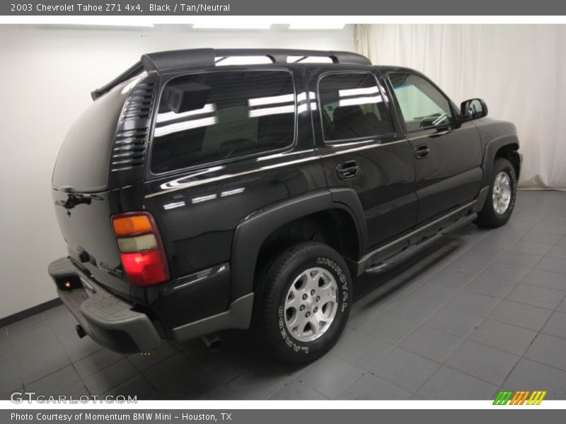 Black / Tan/Neutral 2003 Chevrolet Tahoe Z71 4x4