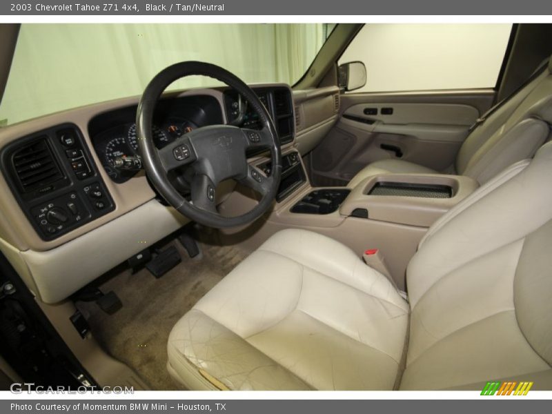 Black / Tan/Neutral 2003 Chevrolet Tahoe Z71 4x4