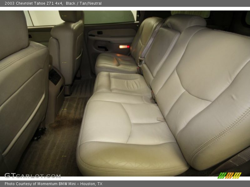 Black / Tan/Neutral 2003 Chevrolet Tahoe Z71 4x4