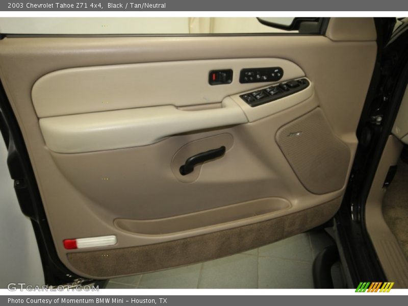 Black / Tan/Neutral 2003 Chevrolet Tahoe Z71 4x4