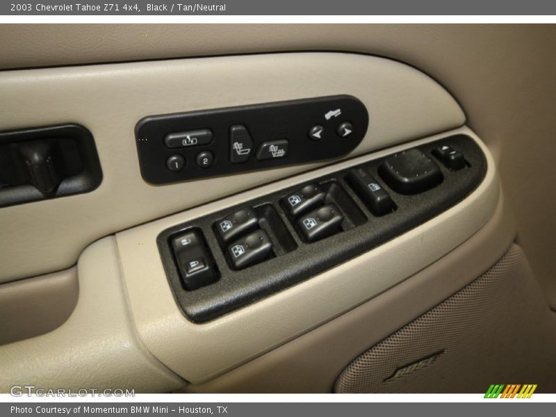 Black / Tan/Neutral 2003 Chevrolet Tahoe Z71 4x4