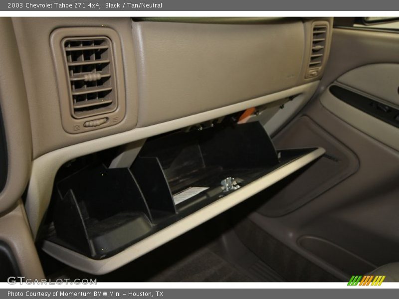 Black / Tan/Neutral 2003 Chevrolet Tahoe Z71 4x4