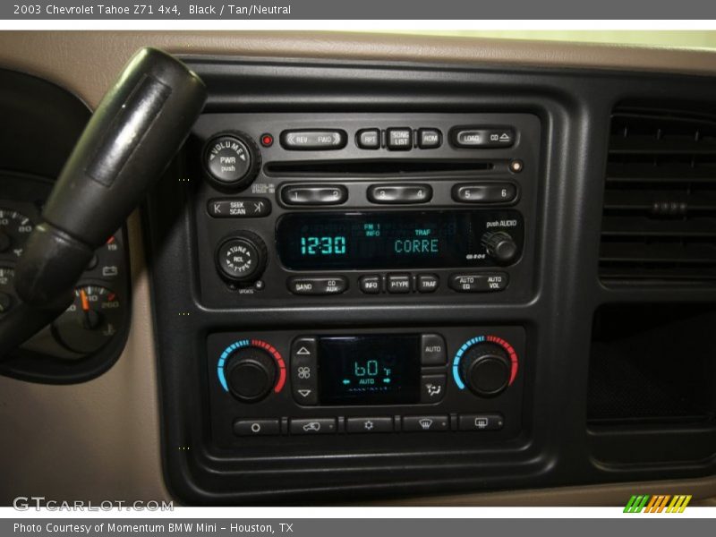 Black / Tan/Neutral 2003 Chevrolet Tahoe Z71 4x4
