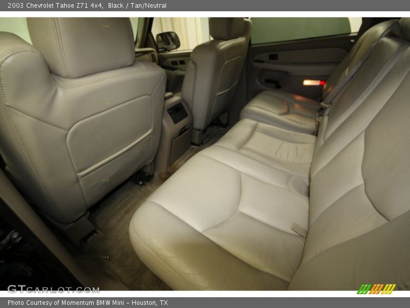 Black / Tan/Neutral 2003 Chevrolet Tahoe Z71 4x4