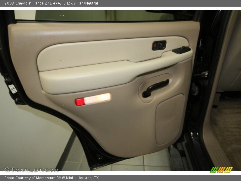 Black / Tan/Neutral 2003 Chevrolet Tahoe Z71 4x4