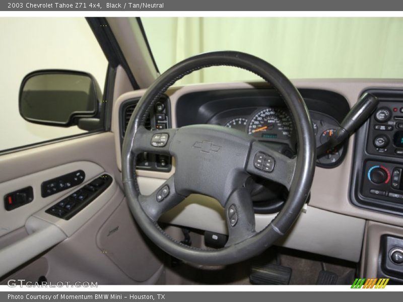 Black / Tan/Neutral 2003 Chevrolet Tahoe Z71 4x4
