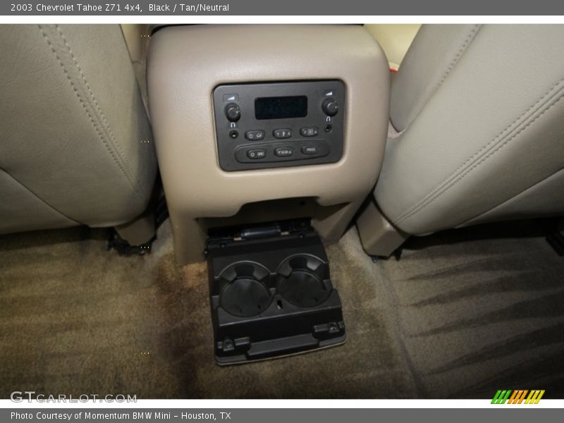 Black / Tan/Neutral 2003 Chevrolet Tahoe Z71 4x4