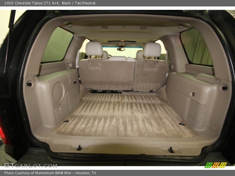 Black / Tan/Neutral 2003 Chevrolet Tahoe Z71 4x4