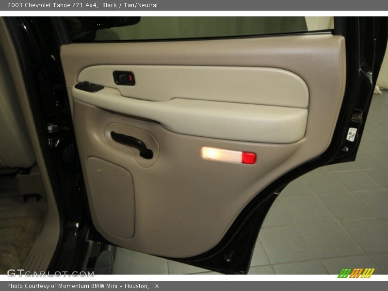 Black / Tan/Neutral 2003 Chevrolet Tahoe Z71 4x4