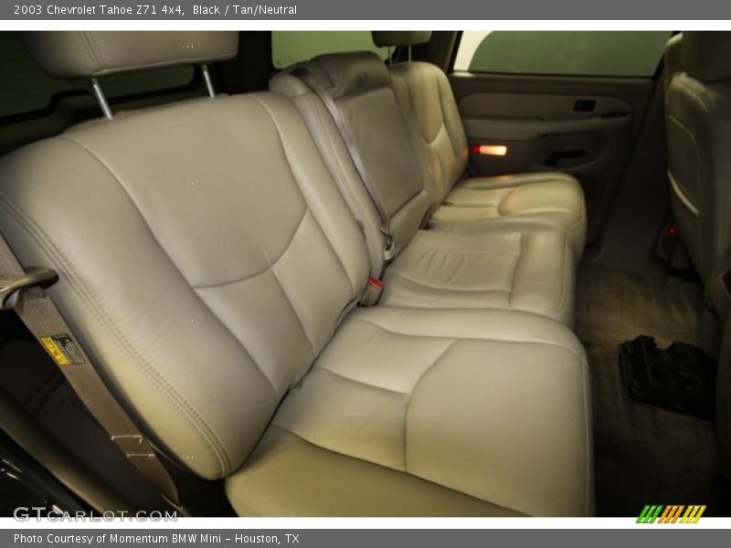 Black / Tan/Neutral 2003 Chevrolet Tahoe Z71 4x4