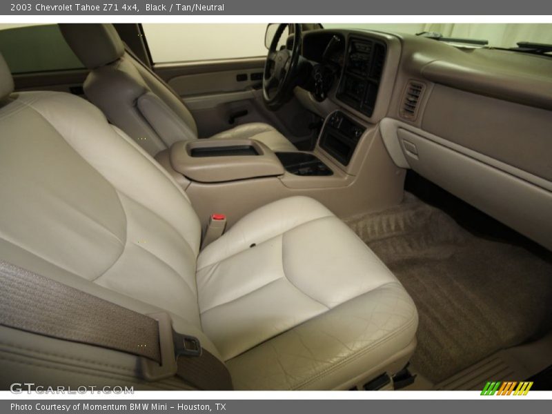 Black / Tan/Neutral 2003 Chevrolet Tahoe Z71 4x4