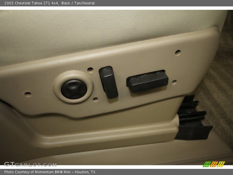Black / Tan/Neutral 2003 Chevrolet Tahoe Z71 4x4