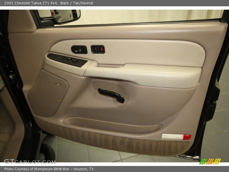 Black / Tan/Neutral 2003 Chevrolet Tahoe Z71 4x4