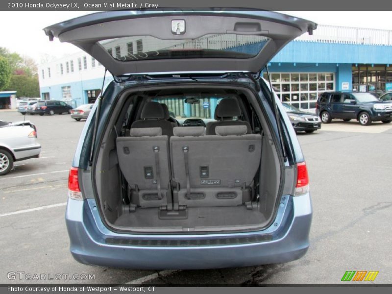 Ocean Mist Metallic / Gray 2010 Honda Odyssey LX
