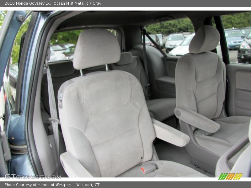 Ocean Mist Metallic / Gray 2010 Honda Odyssey LX