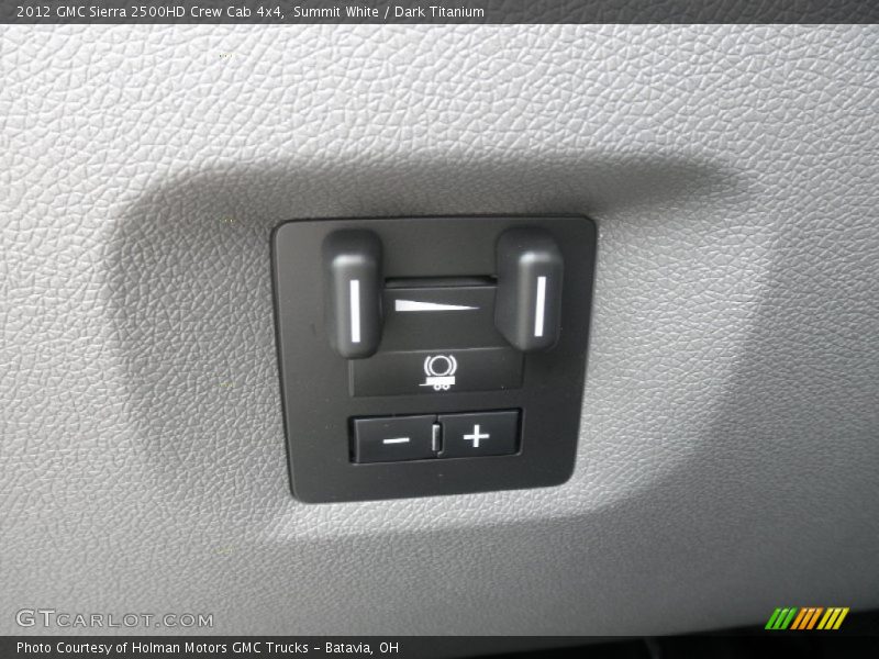 Summit White / Dark Titanium 2012 GMC Sierra 2500HD Crew Cab 4x4