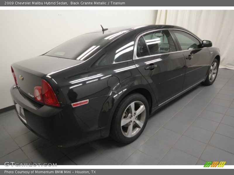 Black Granite Metallic / Titanium 2009 Chevrolet Malibu Hybrid Sedan