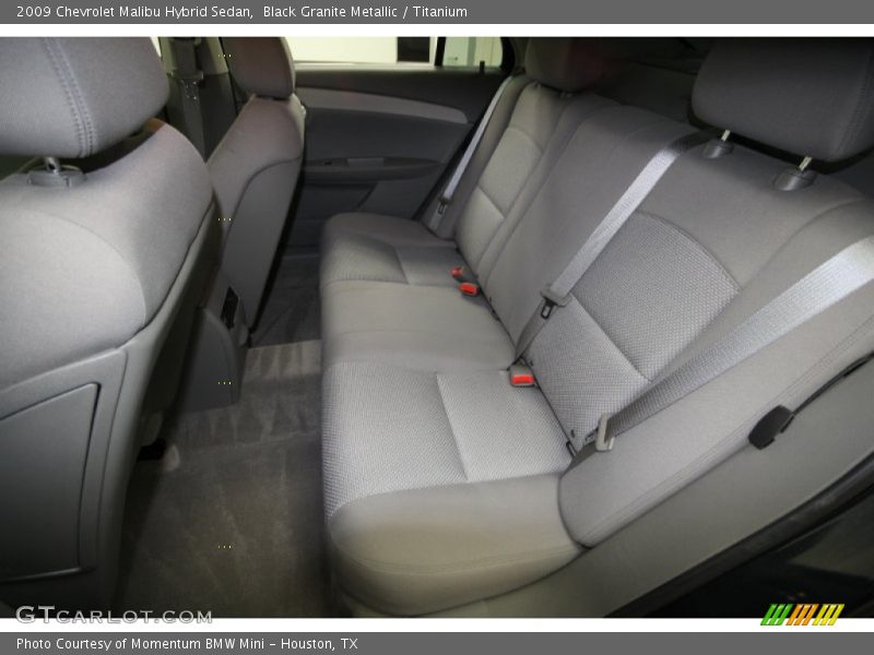 Black Granite Metallic / Titanium 2009 Chevrolet Malibu Hybrid Sedan