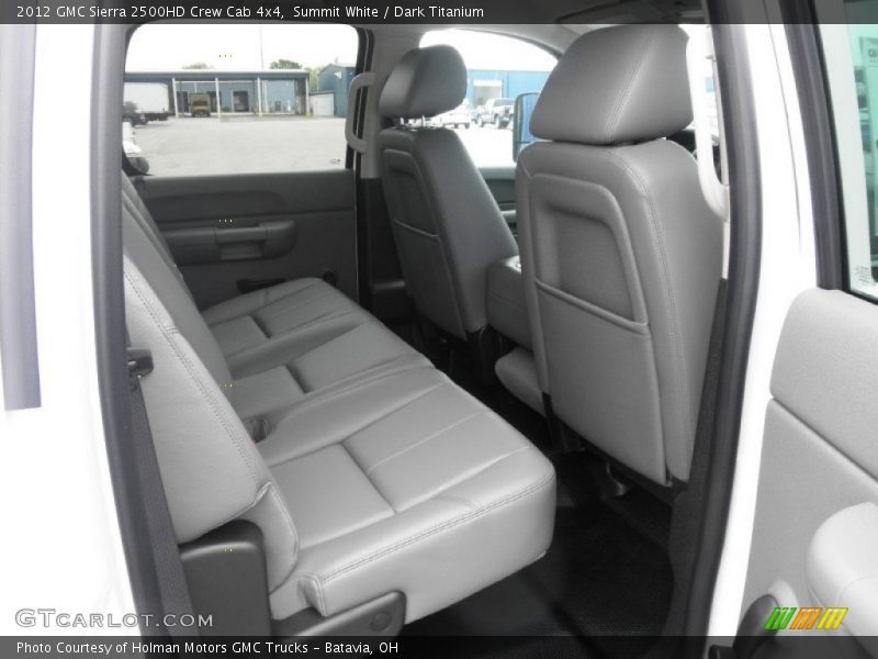 Summit White / Dark Titanium 2012 GMC Sierra 2500HD Crew Cab 4x4