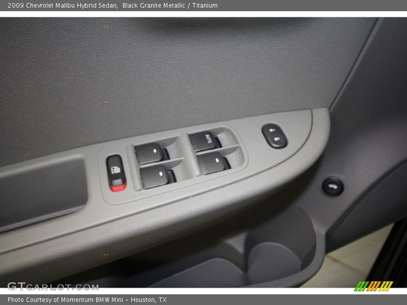 Black Granite Metallic / Titanium 2009 Chevrolet Malibu Hybrid Sedan