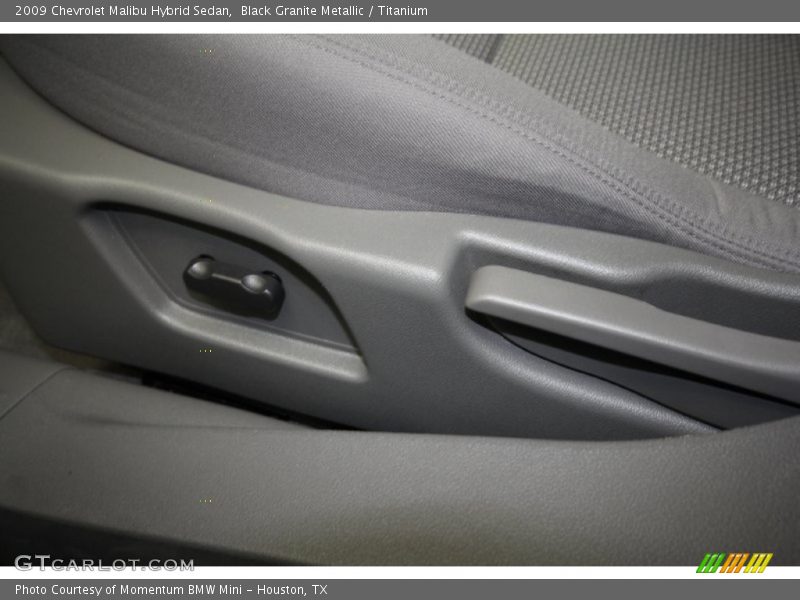 Black Granite Metallic / Titanium 2009 Chevrolet Malibu Hybrid Sedan