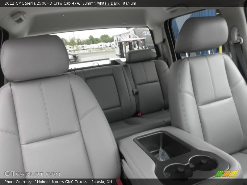 Summit White / Dark Titanium 2012 GMC Sierra 2500HD Crew Cab 4x4